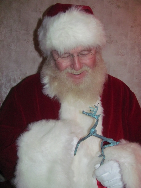 Click here to view Reindeer (with Santa!) by Natalie Brown