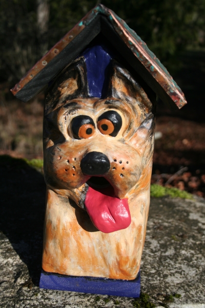 Woody's Birdhouse by Natalie Brown