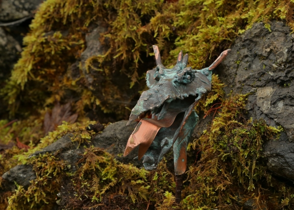 Dragon Head #3 by Natalie Brown